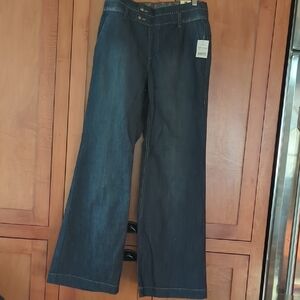 New Blue Epic Dark Blue Flare Jeans 8